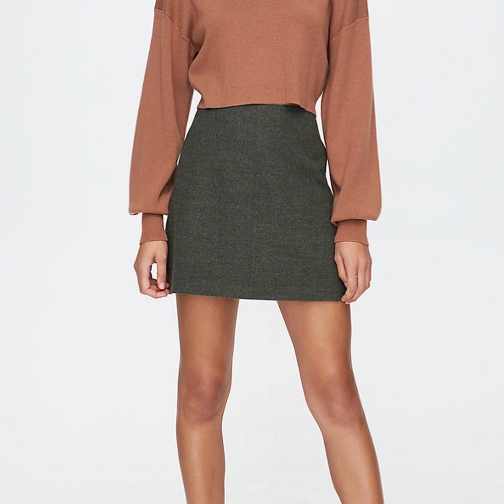 Aritzia❣️Renee skirt /(classic mini skirt) wool - Picture 1 of 10